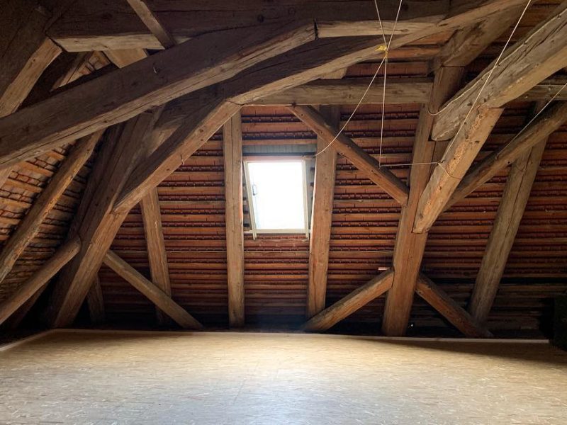 Wirksame Dachbodenisolierung